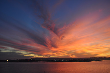 Vrijdag 28 oktober 2011 - Afvaart vanuit San Diego - Californië