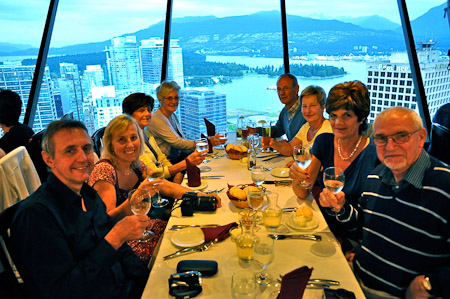 Zaterdag 30 juli -  Vancouver, British Columbia... Op de top van Vancouver in het 