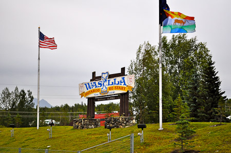 Maandag 1 augustus 2011 - Talkeetna... Met de comfortabele panoramische Wilderness Express trein op weg naar Talkeetna