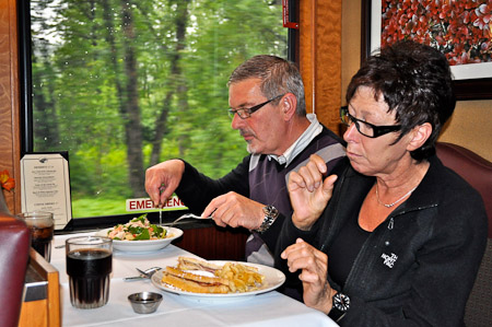 Dinsdag 2 augsutus - Panoramische Wilderness Express treinrit naar Denali