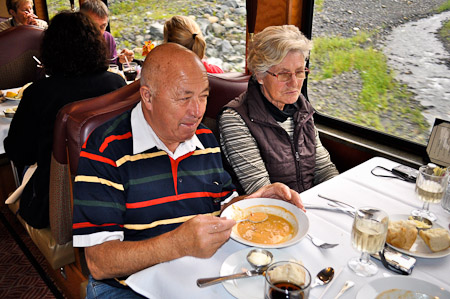 Dinsdag 2 augsutus - Panoramische Wilderness Express treinrit naar Denali