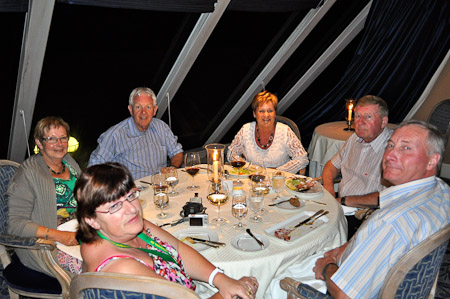 Zaterdag 26 februari 2011 - Cruisen met lekker eten...
