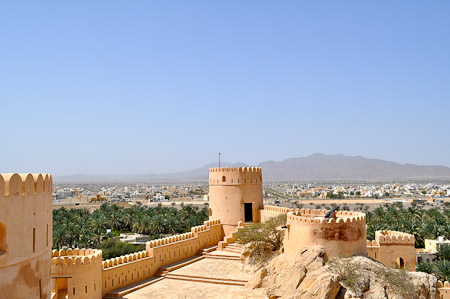 Woensdag 9 maart 2011 -  Muscat - Oman - het 1500 jaar oude fort van Nakhal