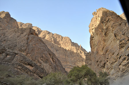 Woensdag 9 maart 2011 -  op de terugweg naar Muscat